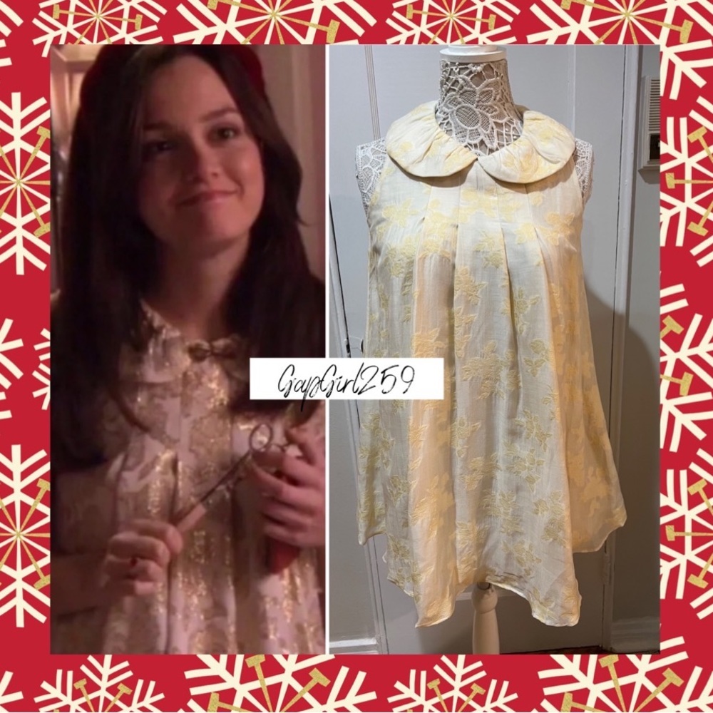 SOLD Alt Tibi St. Honore Peter Pan Collar Dress 4 ASO Gossip Girl Blair Waldorf